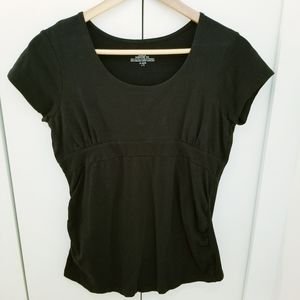 3/$45 | Suzy Shier Black Shortsleeve Top Tee